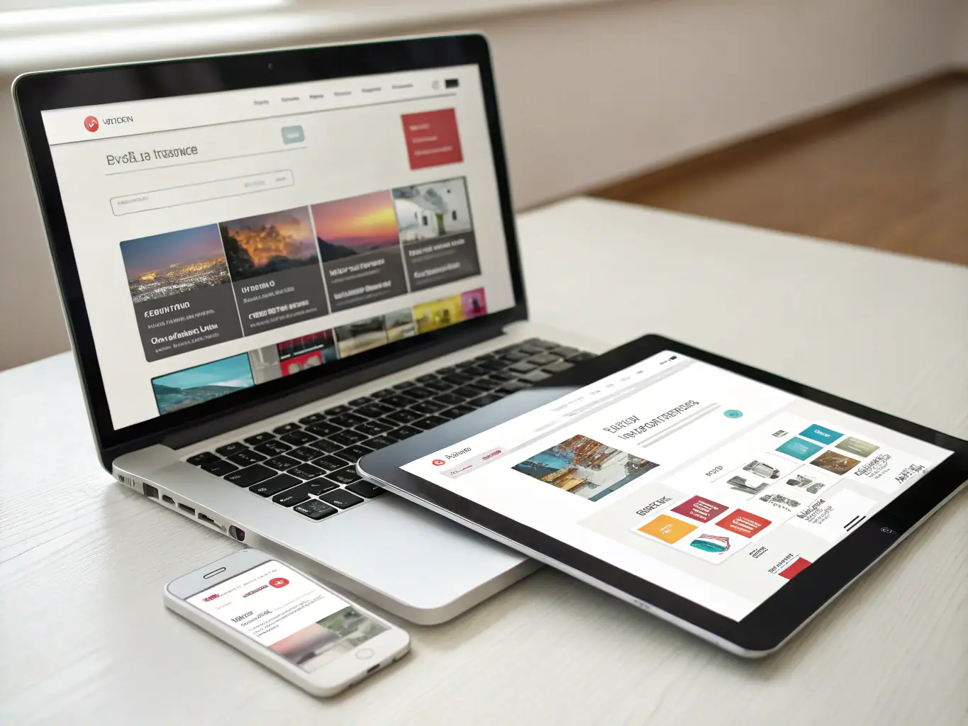 A professional website design showcasing a clean, modern layout with a focus on user experience, highlighting SWB Solutions' expertise in web development.